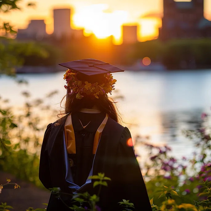 Creative Cap & Gown Photo Ideas for Boston Area Grads