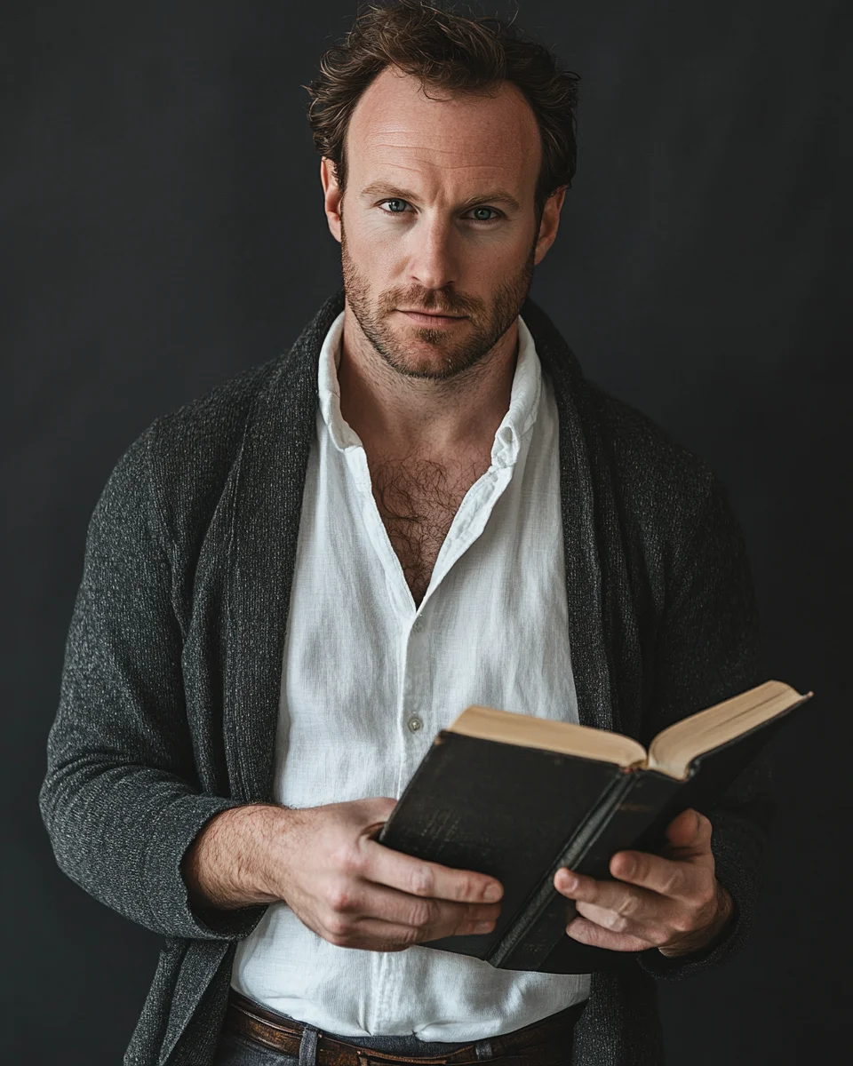 Boston author headshot — Photography Shark book-jacket portrait