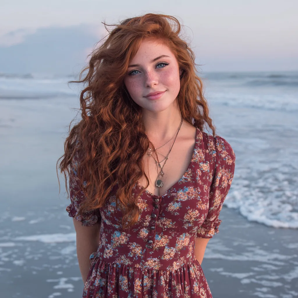 High school senior posed for portraits on a South Shore Massachusetts beach — natural outdoor light