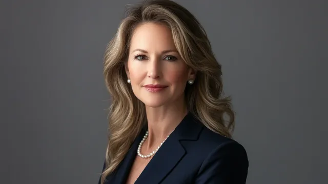 Lawyer headshot Boston — conservative formal portrait