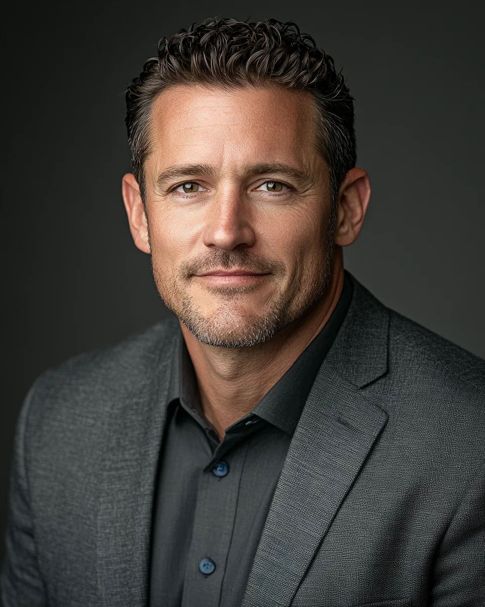 Norwood headshot photographer — Photography Shark studio session
