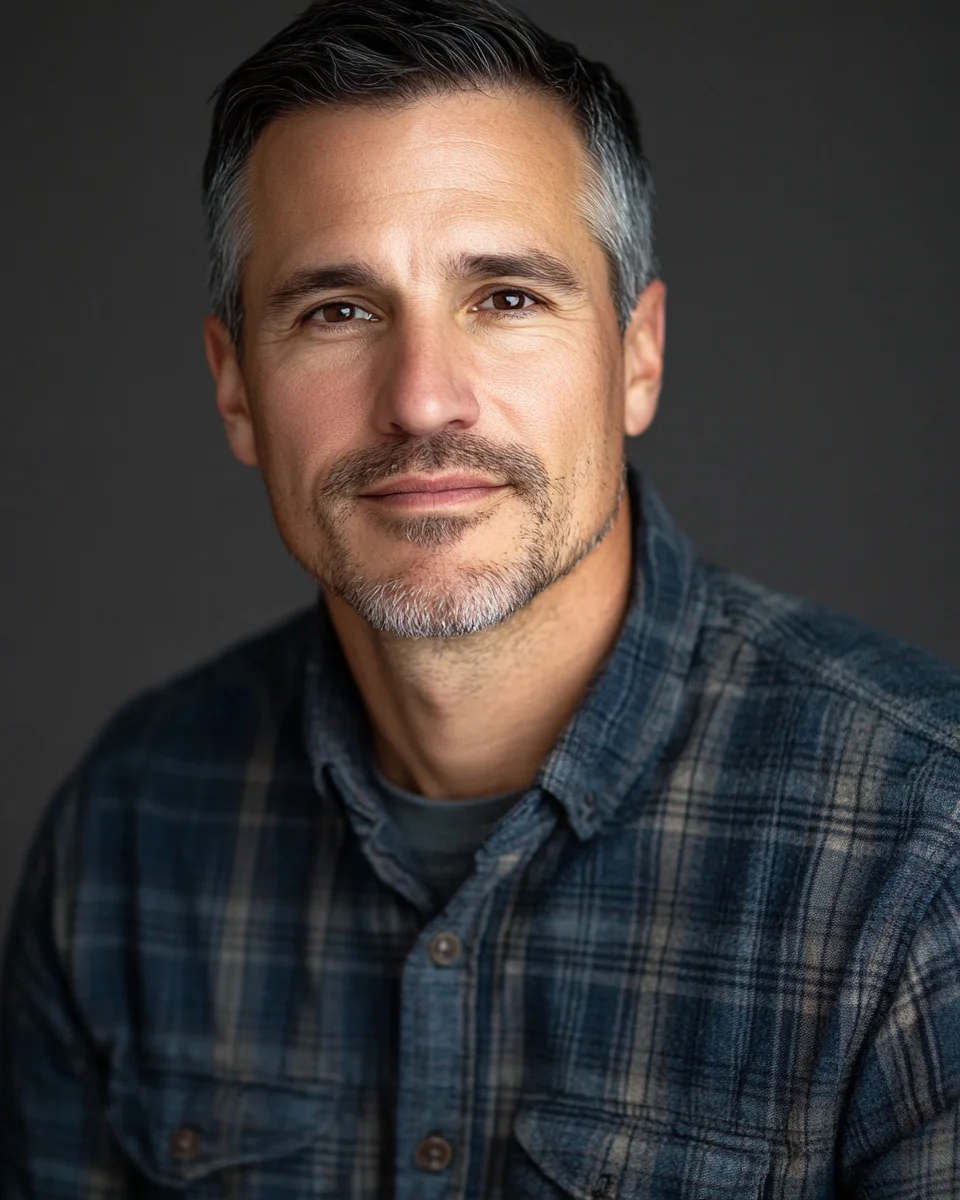 Randolph headshot photographer — Photography Shark studio session