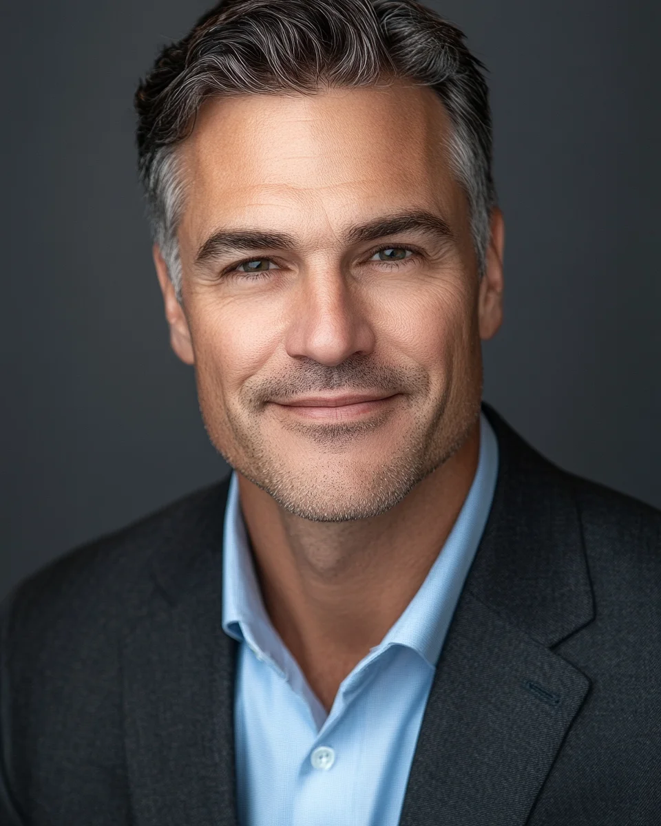 Real estate agent headshot — Photography Shark Boston studio