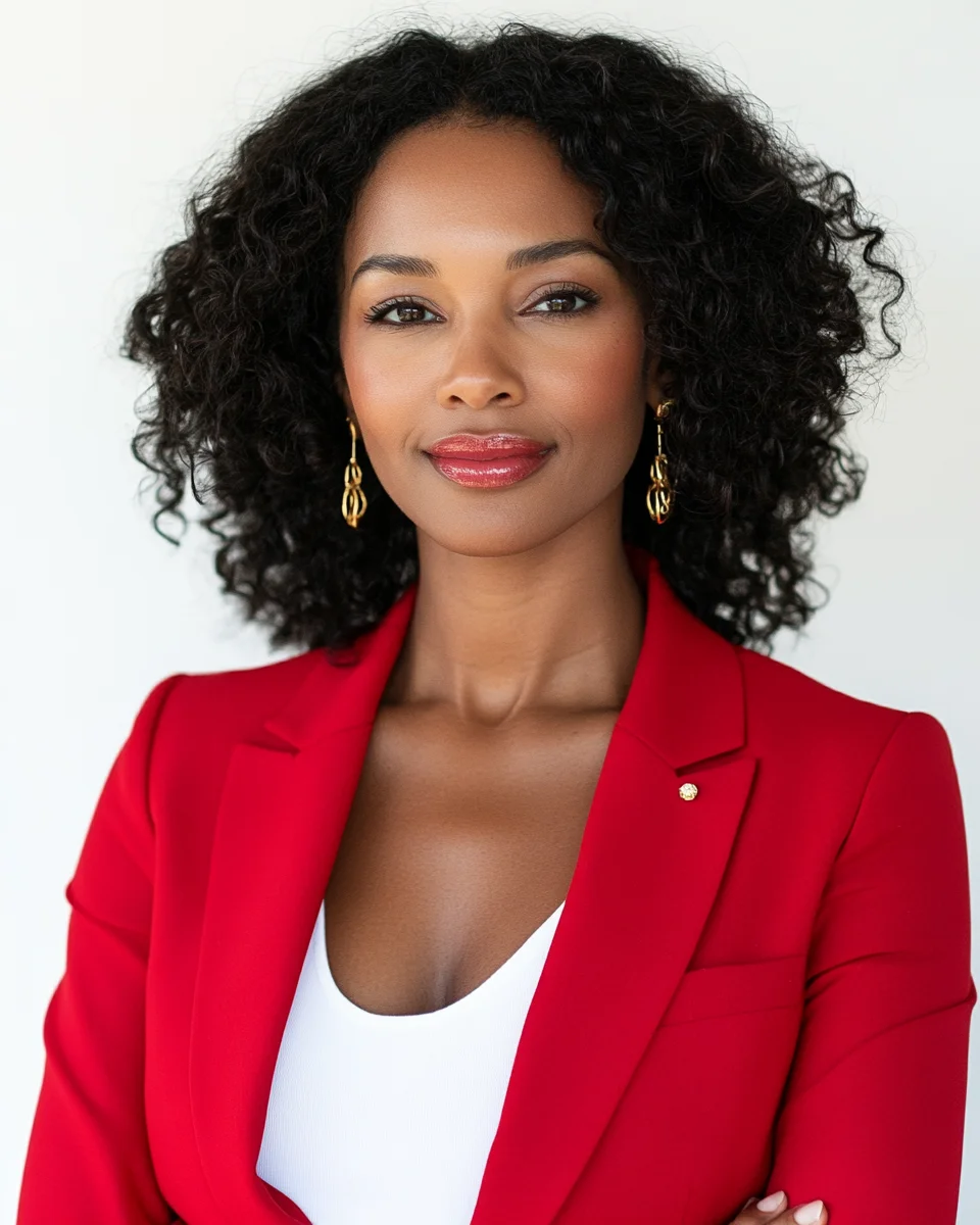 Sharon headshot photographer — Photography Shark studio session