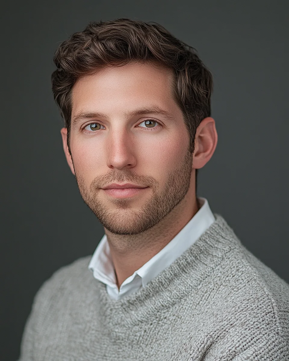 Taunton headshot photographer — Photography Shark studio session