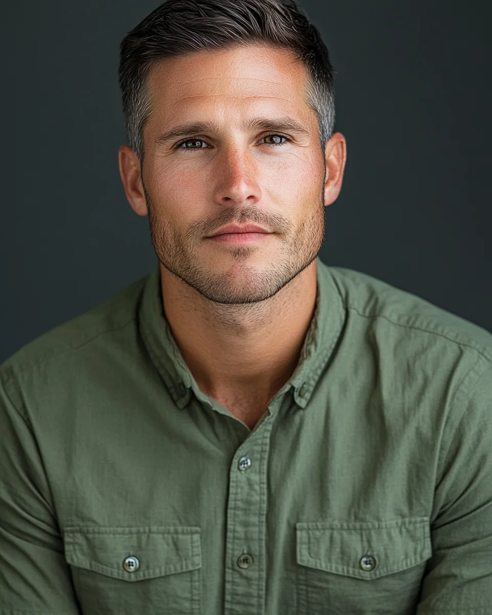 Whitman headshot photographer — Photography Shark studio session